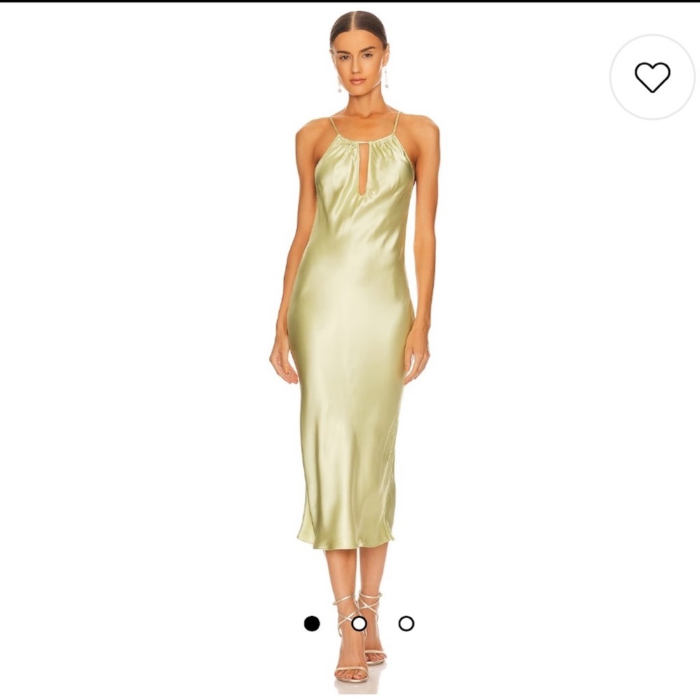 Weekend Stories Ulyana midi dress in citrus